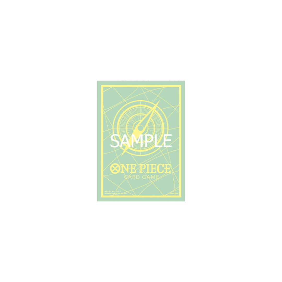 ONE PIECE - OFFICIAL SLEEVES 9 - COMPASS GEEN/YELLOW