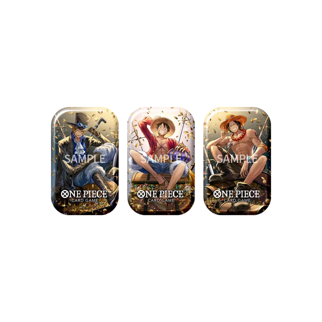 ONE PIECE - TS02 - Tin Pack Set Vol.2 - Luffy/Ace/Sabo - ENG