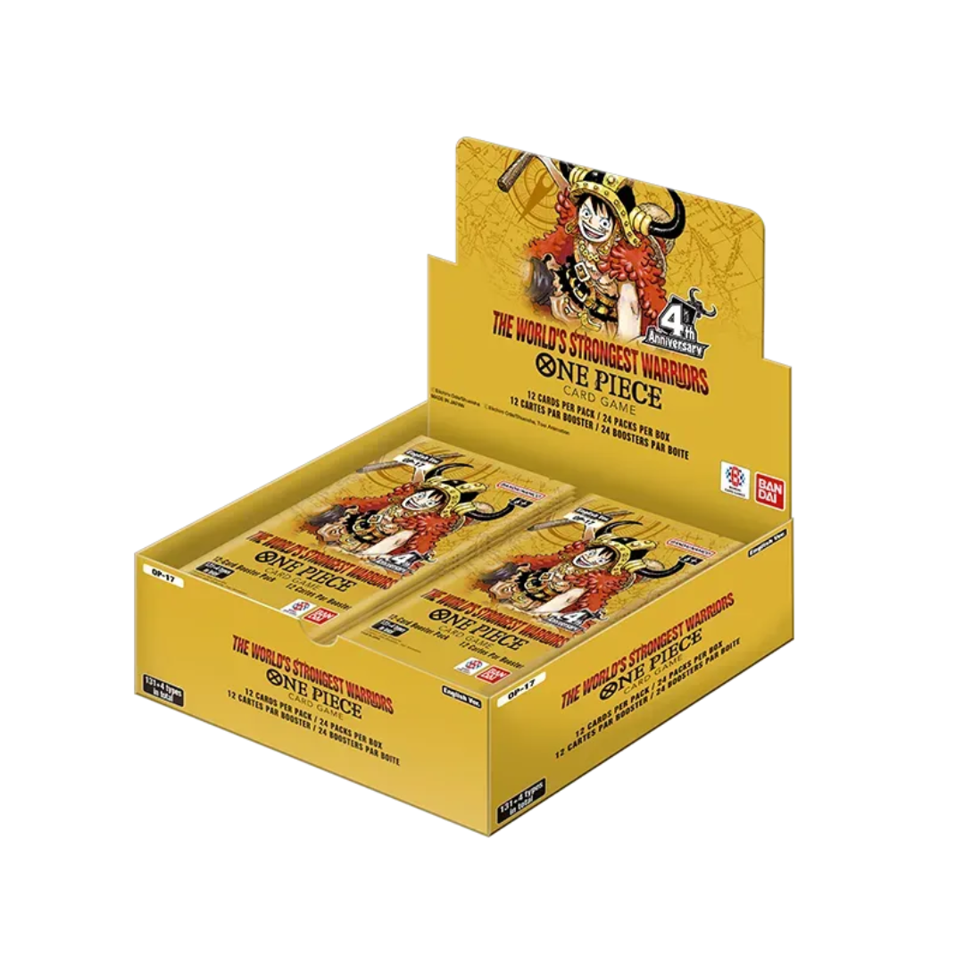 ONE PIECE - OP17 - The World's Strongest Warriors - Box da 24 bustine - ENG