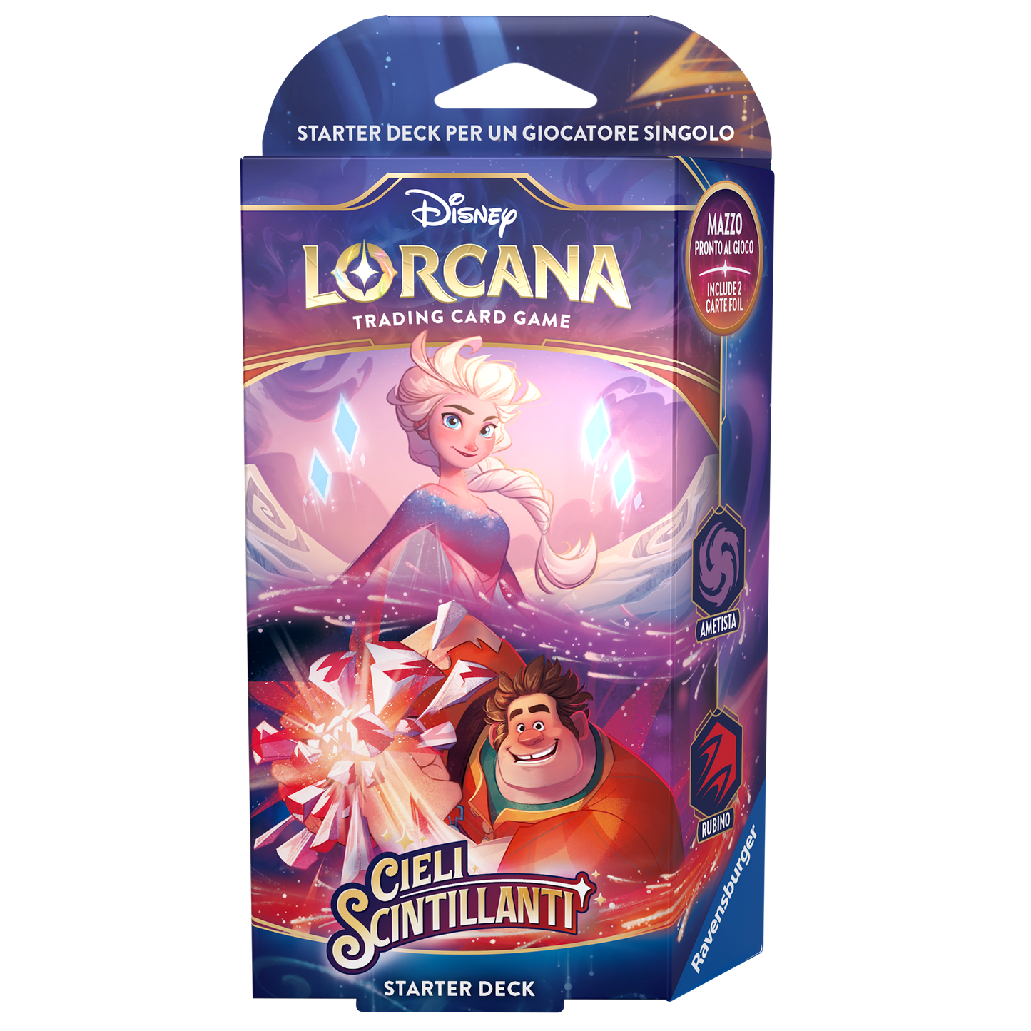 LORCANA - Cieli Scintillanti - Starter Deck Ametista/Rubino - ITA