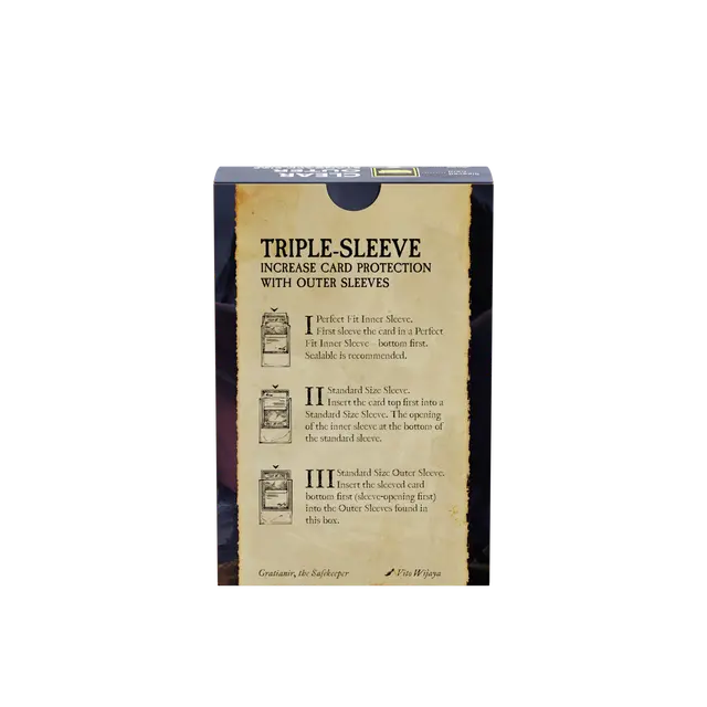 Dragon Shield - Standard Outer Sleeves - Matte Clear (100 Sleeves)