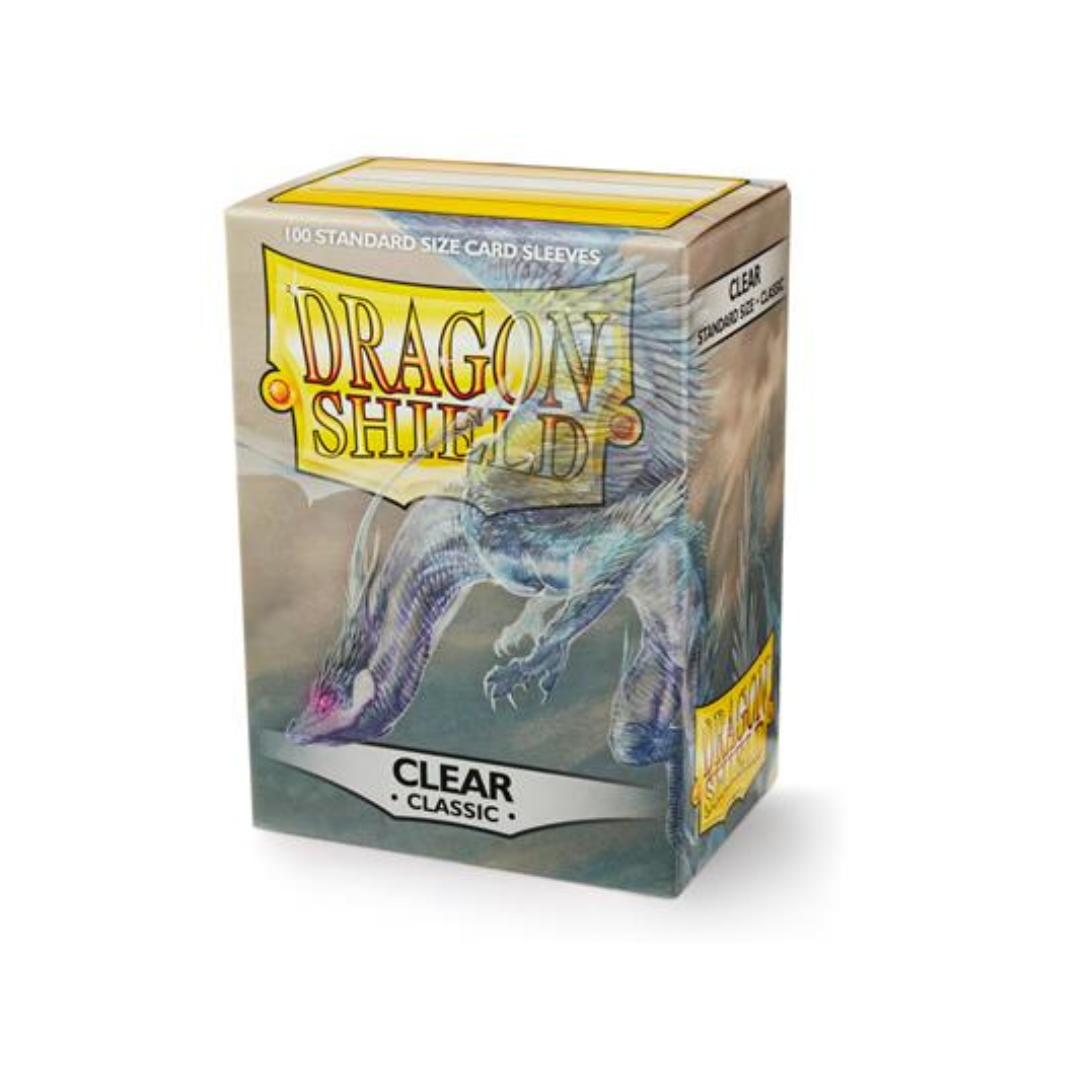 Dragon Shield - Standard Sleeves - Clear (100 Sleeves)