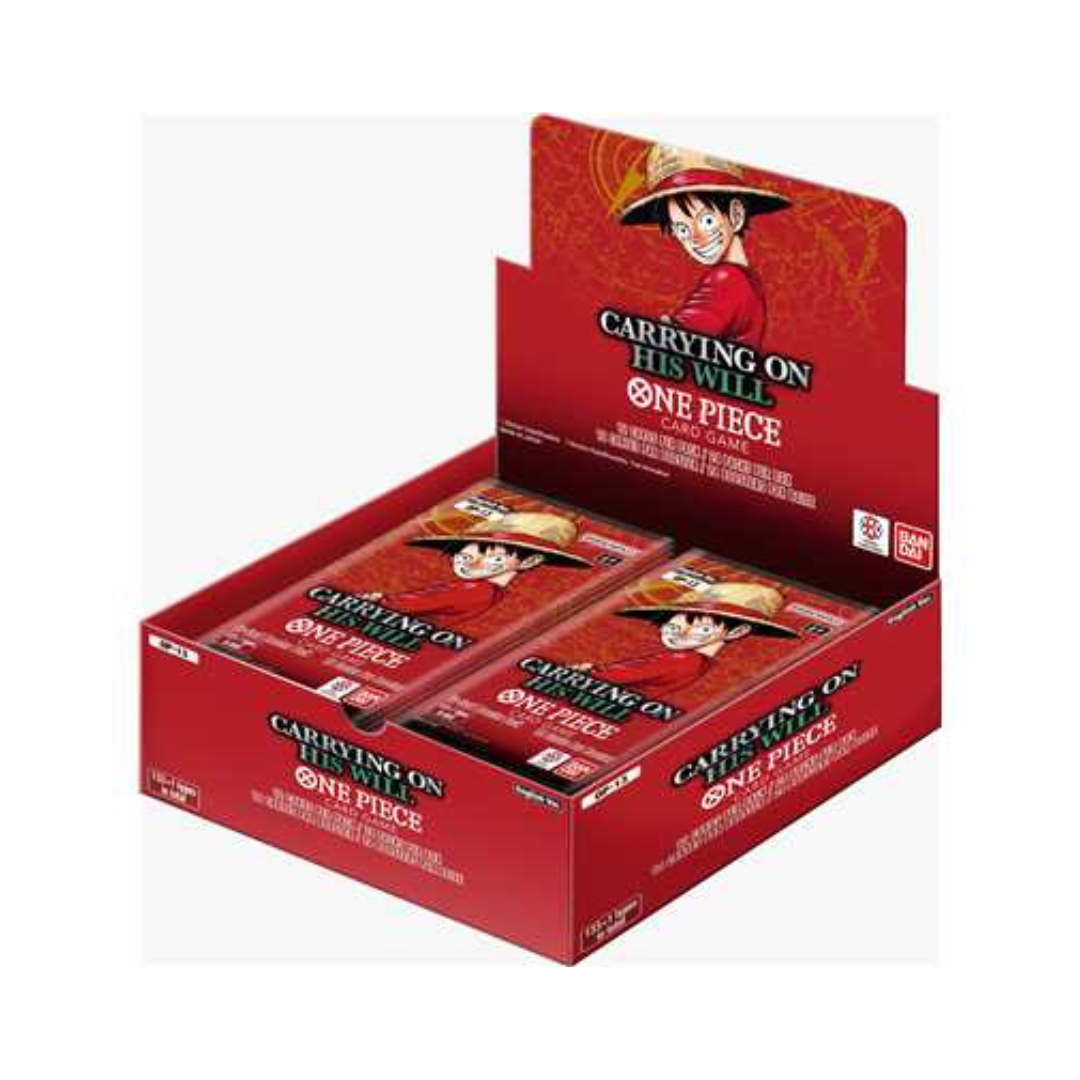 ONE PIECE - OP13 - Carrying on His Will - Box da 24 buste - ENG