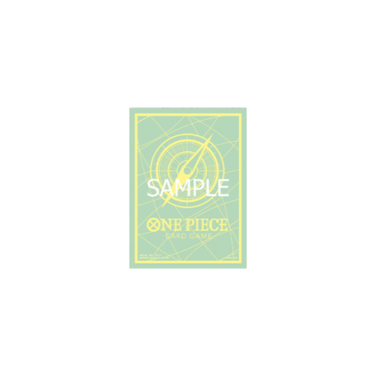 ONE PIECE - OFFICIAL SLEEVES 9 - COMPASS GEEN/YELLOW