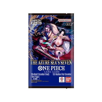 ONE PIECE - OP14/EB04 - The Azure Sea's Seven - Box da 24 bustine - ENG