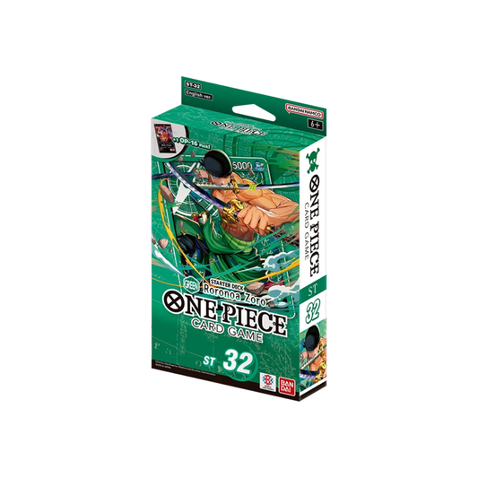 ONE PIECE - ST32 - GREEN RORONOA ZORO - ENG