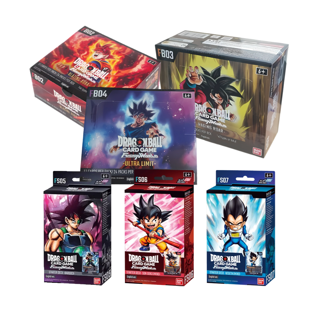 DRAGON BALL SUPER - Fusion World 2024 Booster box + Starter Deck Bundle