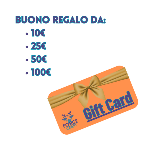 Buono Regalo Forgecraft.it