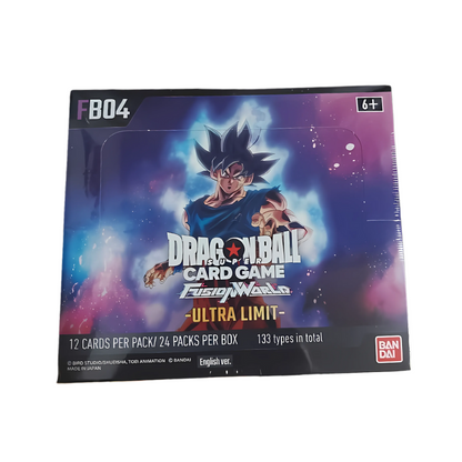 DRAGON BALL - Fusion World FB04 - Booster Box da 24 bustine – ENG