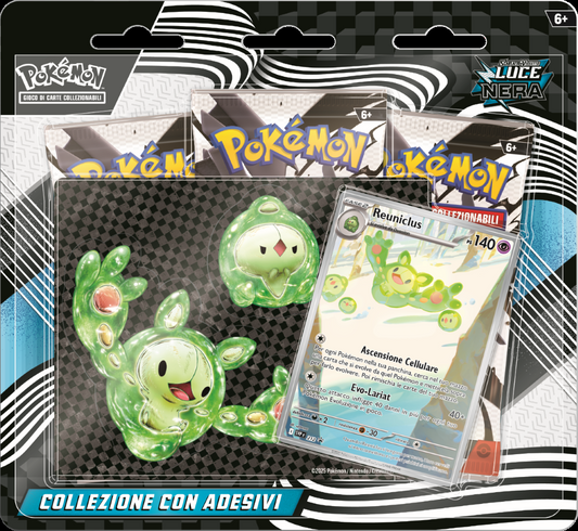 POKÉMON - Scarlatto&Violetto - Collezione con adesivi Luce Nera (1pz casuale) - ITA