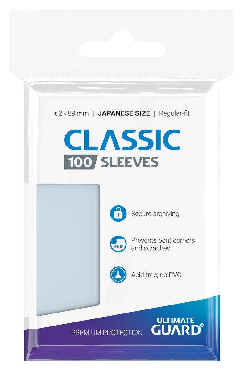 Ultimate Guard - Classic Sleeves Japanese - Transparent (100 Sleeves)