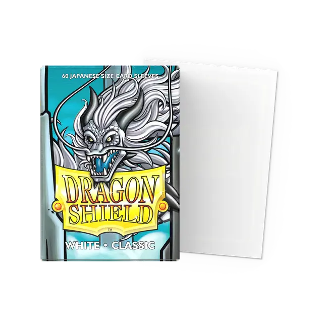 Dragon Shield - Small Sleeves - Japanese Classic White (60 Sleeves)