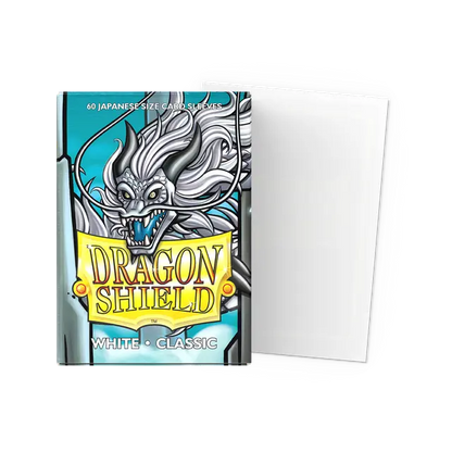 Dragon Shield - Small Sleeves - Japanese Classic White (60 Sleeves)