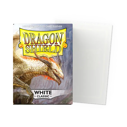 Dragon Shield - Standard Sleeves - Classic White (100 Sleeves)