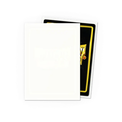 Dragon Shield - Standard Sleeves - Matte White (100 Sleeves)