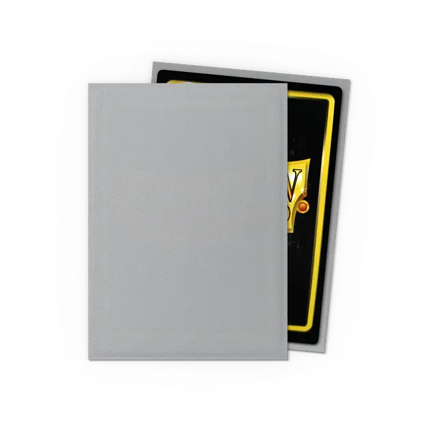 Dragon Shield - Standard Sleeves - Matte Silver (100 Sleeves)